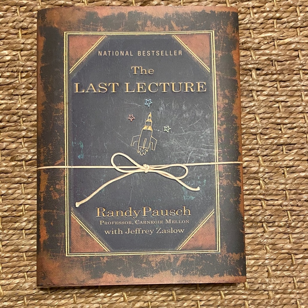 The Last Lecture by Randy Pausch - Brown Hardcover